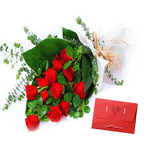 Send 20 Red Roses basket to belgaum