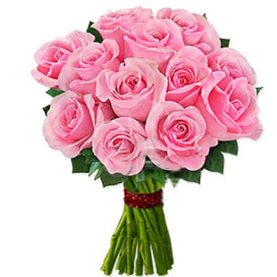 pink roses to Belgaum