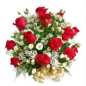 online red roses to belgaum on midnight